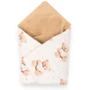 Izoliuota vystyklinė antklodė automobilinei kėdutei New Baby Love Teddy Bear smėlio spalvos