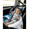 Izoliuota vystyklų antklodė automobilinei kėdutei New Baby žalia