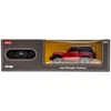 Jeep Wrangler JL mastelio 1:24 Rastar 79500 valdomas raudonas automobilis