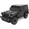 Jeep Wrangler JL mastelio 1:24 Rastar 79500 valdomas juodas automobilis