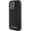Dėklas Karl Lagerfeld KLHCP15LPQKPMK IPHONE 15 PRO 6.1 "Juodas/Juodas HARDCASE QUILTED K PATTERN