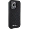 Dėklas Karl Lagerfeld KLHCP15LPQKPMK IPHONE 15 PRO 6.1 "Juodas/Juodas HARDCASE QUILTED K PATTERN