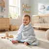 Kūdikio antklodė New Baby 80x90 cm mėlyna su širdelės raštu