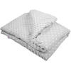 Kūdikių antklodė su užpildu New Baby pilka 80x102 cm