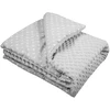 Kūdikių antklodė su užpildu New Baby pilka 80x102 cm