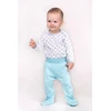 Kūdikių bodis New Baby Classic II pilkas su žvaigždutėmis, dydis 80 (9-12 mėn.)