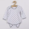 Kūdikių bodis New Baby Classic II pilkas su žvaigždutėmis, dydis 80 (9-12 mėn.)