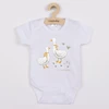 Kūdikių bodis su spauda New Baby Goose – trumpomis rankovėmis