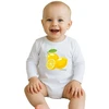 Kūdikių bodis su spauda New Baby Lemon – trumpomis rankovėmis