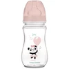 CANPOL 35/221 EasyStart Egzotiškas platus buteliukas nuo dieglių 240ml rožinis
