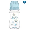 Canpolbabies CANPOL BABIES buteliukas plataus kaklelio Easy Start Newborn Anti-colic 240ml 35/217 mėlynas stars