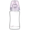 LOVI stiklinis buteliukas DIAMOND GLASS Baby Shower girl, 250 ml, 74/204girl