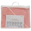 Kūdikių frotinis rankšluostis su gobtuvu New Baby Comfortably 80x80 cm rožinis