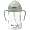 B.BOX BB200210 Vandens butelis su šiaudeliu 240 ml šalavijų