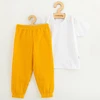 Kūdikių medvilninių marškinėlių ir muslino kelnių rinkinys New Baby Kindergarten Toffe