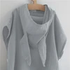 Kūdikių muslininis pončas New Baby Feeling sidabrinis, 50 cm, dydis S
