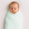 Kūdikių muslino antklodė New Baby 70x100 cm mėtų spalvos