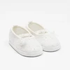Kūdikių nėrinių baleto bateliai New Baby smėlio spalvos 12-18 mėn., dydis 12-18 mėn.