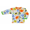 Kūdikių paltukas Bobas Fashion Zoo oranžinis, dydis 74 (6-9 mėn.)