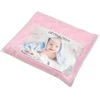 Kūdikių pledas New Baby 90x80 rožinis