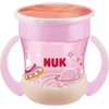 Kūdikių puodelis Mini Magic NUK Cup Night 160 ml rožinis
