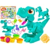 Kūrybinis dinozauro modelis su lipdoma mase ir priedais