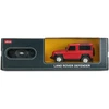 Land Rover Defender mastelio 1:24 Rastar 78500 raudonas valdomas automobilis