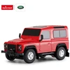 Land Rover Defender mastelio 1:24 Rastar 78500 raudonas valdomas automobilis