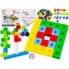 Lavinamųjų kaladėlių ir loginės kortų rinkinys matematikos mokymui