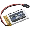 Ličio polimero akumuliatorius Redox 500 mAh 3,7 V JR jungtimi