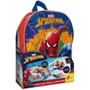 Lisciani Kuprinė Spiderman su žaidimu ir kortomis