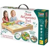 Lisciani Montessori edukacinis stalas 3in1 su apšvietimu