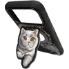 NIMMY magnetinis pakabukas DENIM FASHION BRITISH SHORTHAIR CAT juodas