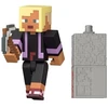 Mattel Minecraft - Biome Builds 8 cm figūrėlė - Raudonojo akmens įkrautas Kai (JJR86-JL10)