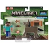 Mattel MINECRAFT PAGRINDINIŲ FIGŪRĖLIŲ 2 VNT. RINKINYS – Styvas ir Asilas