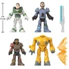 Mattel Fisher Price Imaginext figūrėlės Lightyear Zap Patrol 4 vnt.
