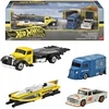 Mattel Žaisliniai Hot Wheels automobiliai Premium diorama rinkinys 4 vnt