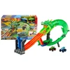 Mattel Žaisliniai Hot Wheels Monster Trucks dinozaurų ir ryklių rinkinys