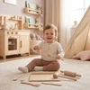 Medinis virtuvės komplektas mažiesiems virėjams Baby Mix