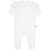 Medvilninis kombinezonas kūdikiams New Baby Stripes baltas, dydis 68 (4-6 mėn.)