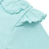 Medvilninis kombinezonas kūdikiams New Baby Stripes, ledų mėlynas, dydis 74 (6-9 mėn.)