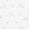 Medvilninis lovelės patalynės komplektas su įdaru New Baby Goose 90x120 cm