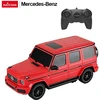 Mercedes-Benz G63 R/C mastelis 1:24 Rastar 95800 nuotoliniu būdu valdomas raudonas automobilis