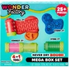 MGA Wonder Factory neišdžiūstanti tešla didelis dėžės rinkinys 595137-EUC