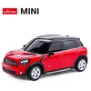 Mini Cooper S Countryman mastelio 1:24 Rastar 71700 raudonas valdomas automobilis
