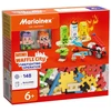 Mini vafliniai kaladėlės Marioinex ugniagesio veiksmas 148 vnt 2 figūrėlės