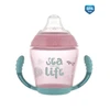 Canpolbabies CANPOL BABIES neišsipilantis puodelis su mikštu silikoniniu snapeliu Sea life, 230ml rožinis, 56/501_pin