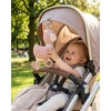 Mokomasis pliušinis žaislas su muzikine dėžute ir segtuku New Baby Lama