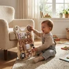 Dėlionė Montessori žaidimų lenta „Dramblys“ Baby Mix