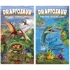 Nasza Ksiegarnia Stalo žaidimas Draftozaur su dinozaurų priedais Pterodaktylis ir Plezjozauras